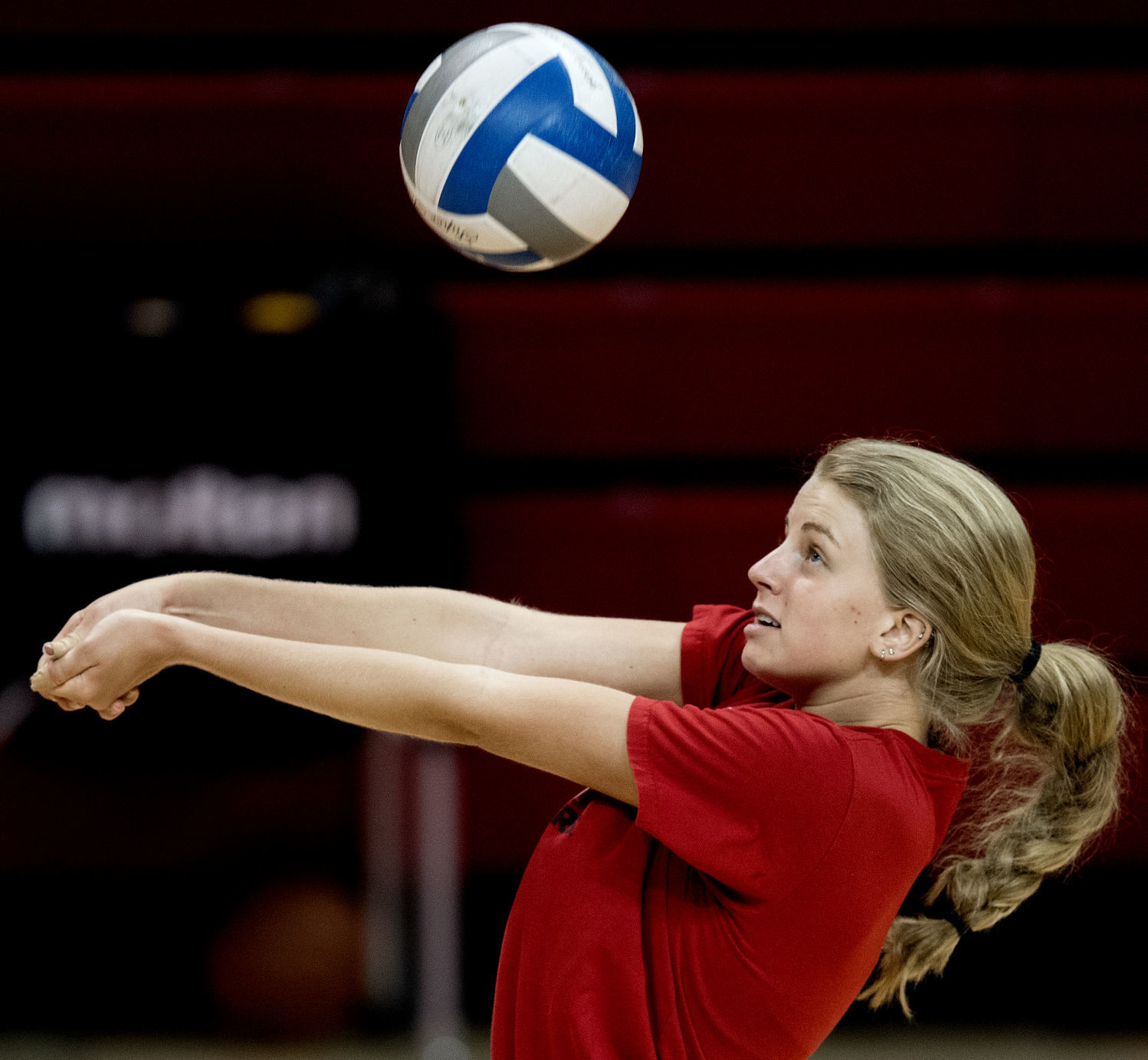 Nebraska Volleyball Spring Practice, 3.29